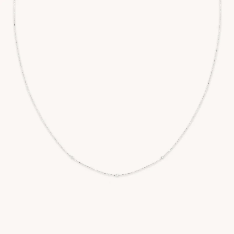 Limited-Time Offer On Premium Jewelry Collections Topaz Charm Necklace in Solid White Gold Limited-Time Offer On Premium Jewelry Collections Topaz Charm Necklace in Solid White Gold