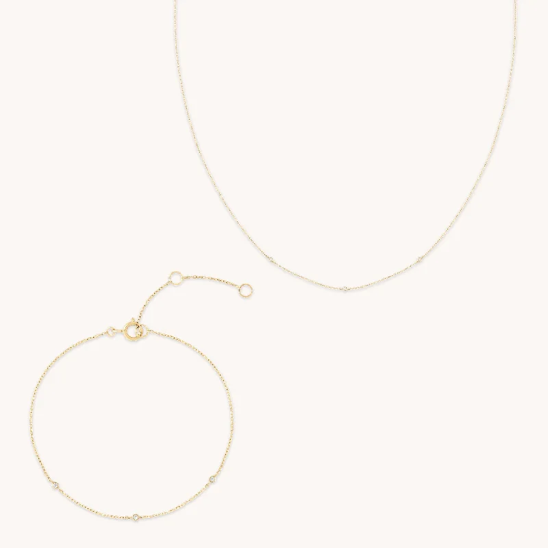 Exclusive Jewelry Bundles At Discounted Prices Topaz Shimmer Gift Set in Solid Gold Exclusive Jewelry Bundles At Discounted Prices Topaz Shimmer Gift Set in Solid Gold