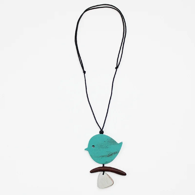 Classic And Modern Jewelry Styles On Sale Turquoise Robin On A Branch Necklace