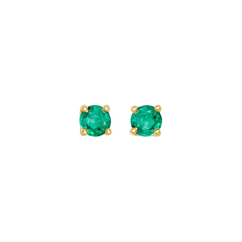 Emerald Stud Earrings