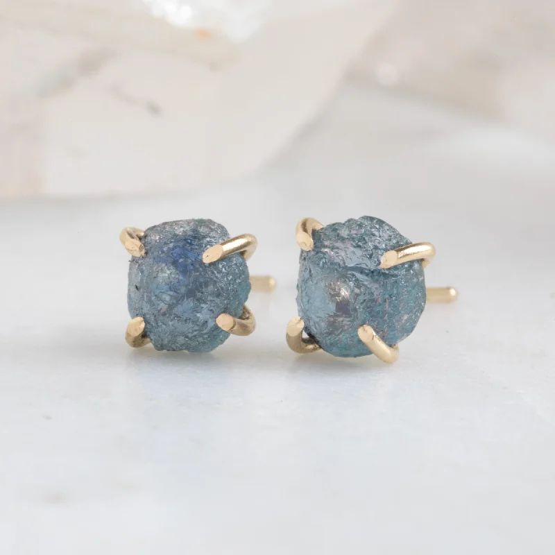 Limited-Time Offer On Elegant Jewelry Pieces The Raw Montana Sapphire Stud Earrings | Gold Filled Limited-Time Offer On Elegant Jewelry Pieces The Raw Montana Sapphire Stud Earrings | Gold Filled