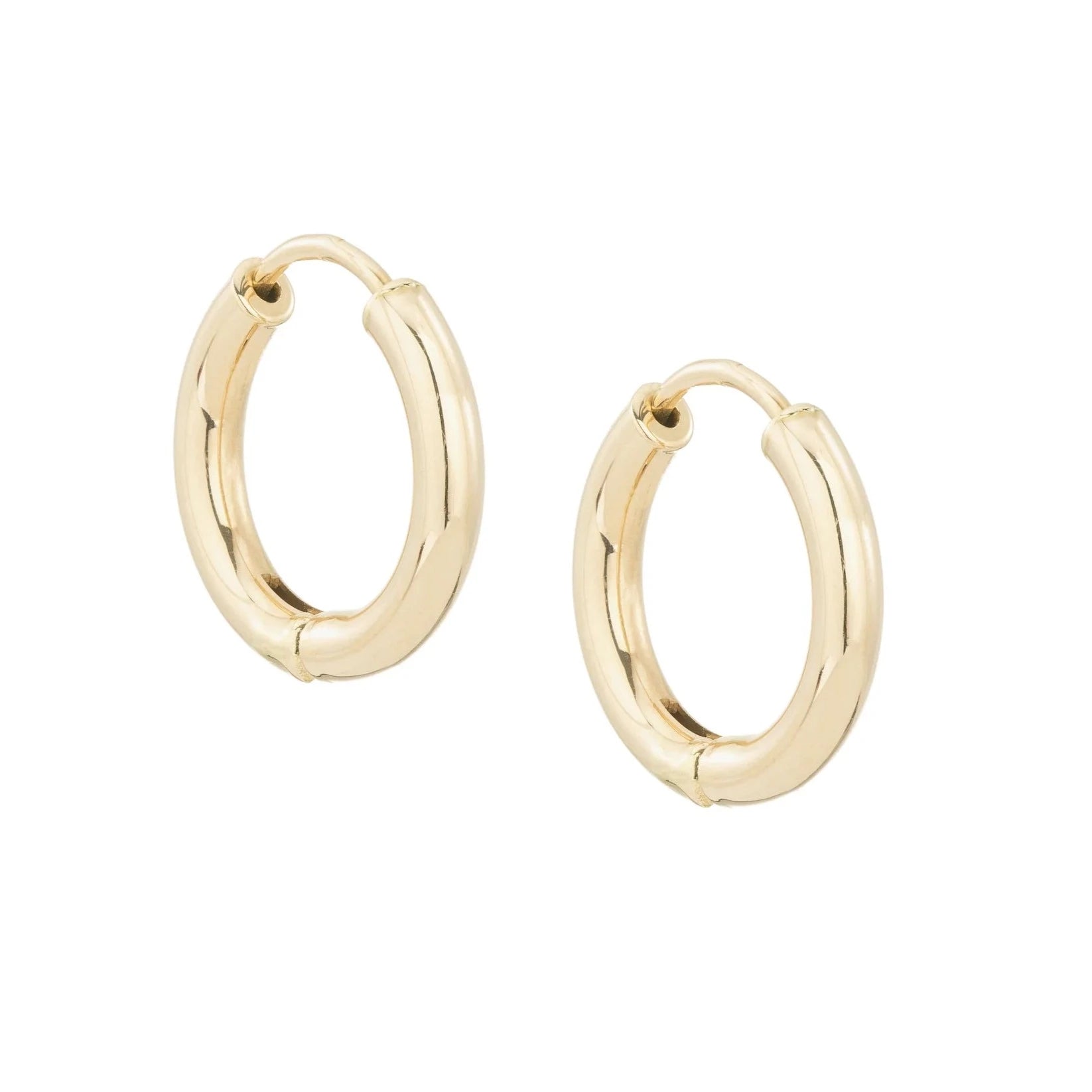 Must-Have Jewelry At Unbelievable Discounts 15mm Tube Hoop Earrings