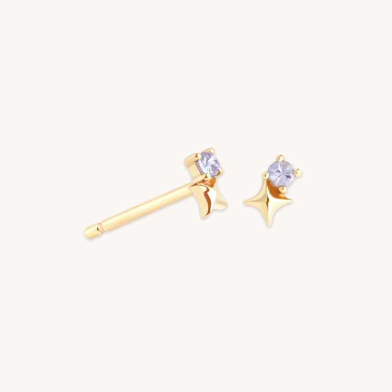 Grab Your Favorite Jewelry At The Lowest Prices December Tanzanite Birthstone Earrings in Solid Gold Grab Your Favorite Jewelry At The Lowest Prices December Tanzanite Birthstone Earrings in Solid Gold
