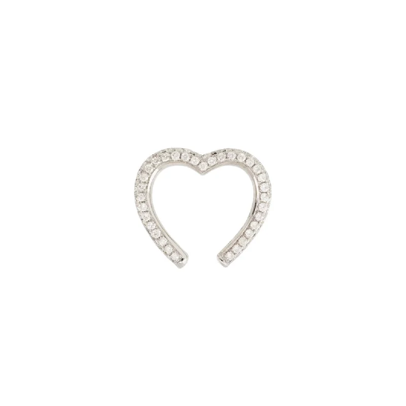The Biggest Jewelry Sale Of The Year Is Here Diamond or High Polish Heart Amor Ear Cuff