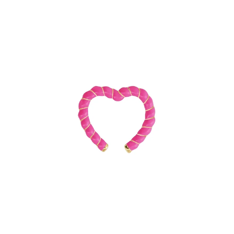 Gorgeous Jewelry, Limited-Time Savings Enamel Heart Amor Ear Cuff