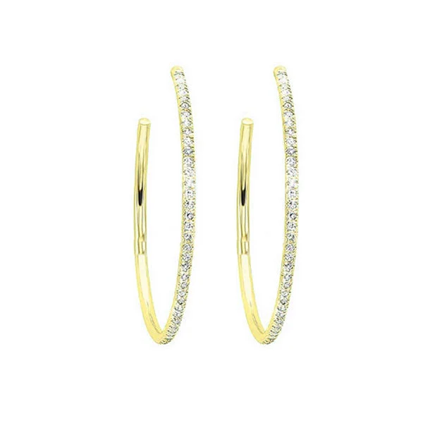 Shop Fine Jewelry With Exclusive Savings 14KT YELLOW GOLD DIAMOND (1/10 CTW) EARRING