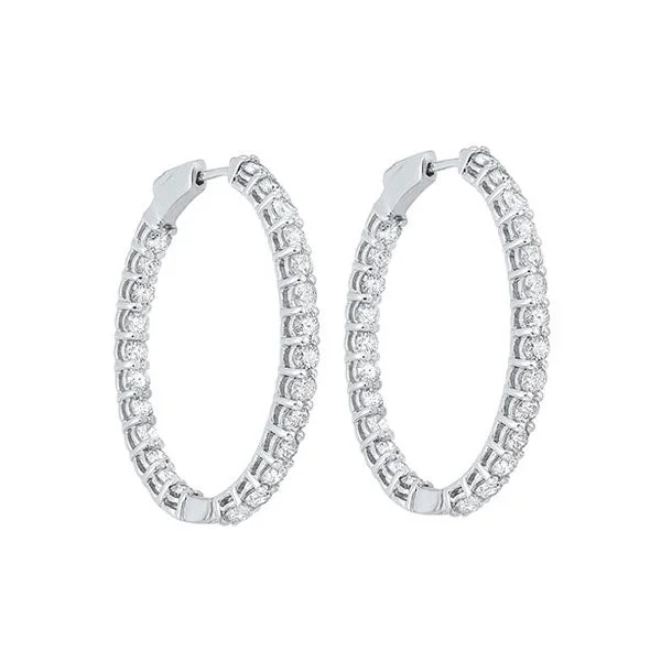 Shine Without Limits – Jewelry Sale Happening Now 14Kt White Gold Diamond (5 1/5Ctw) Earring