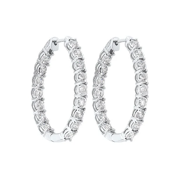 Premium Diamond Jewelry For Unforgettable Moments 14KT WHITE GOLD DIAMOND (3CTW) EARRING