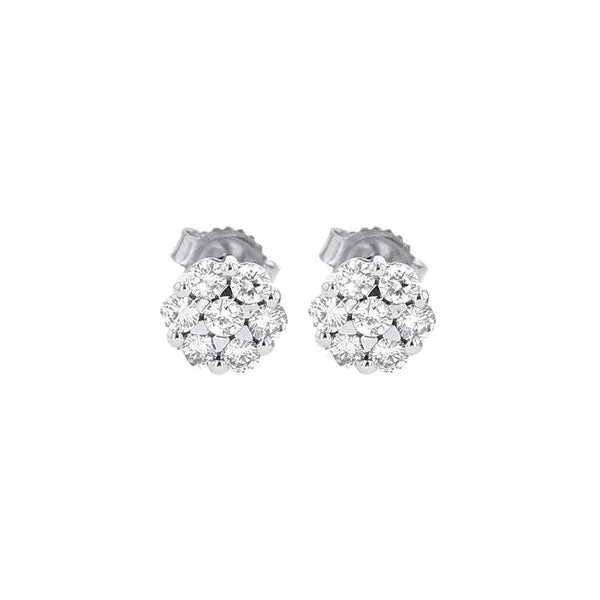 Unlock Unbeatable Jewelry Deals Before They’Re Gone 14Kt White Gold Diamond (1/10 Ctw) Earring
