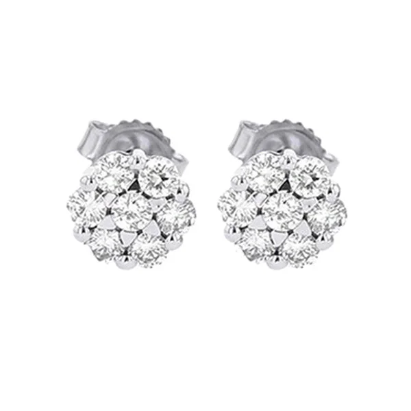 Dazzle In Elegance With Our Biggest Jewelry Sale 14KT WHITE GOLD DIAMOND (3/4CTW) EARRING