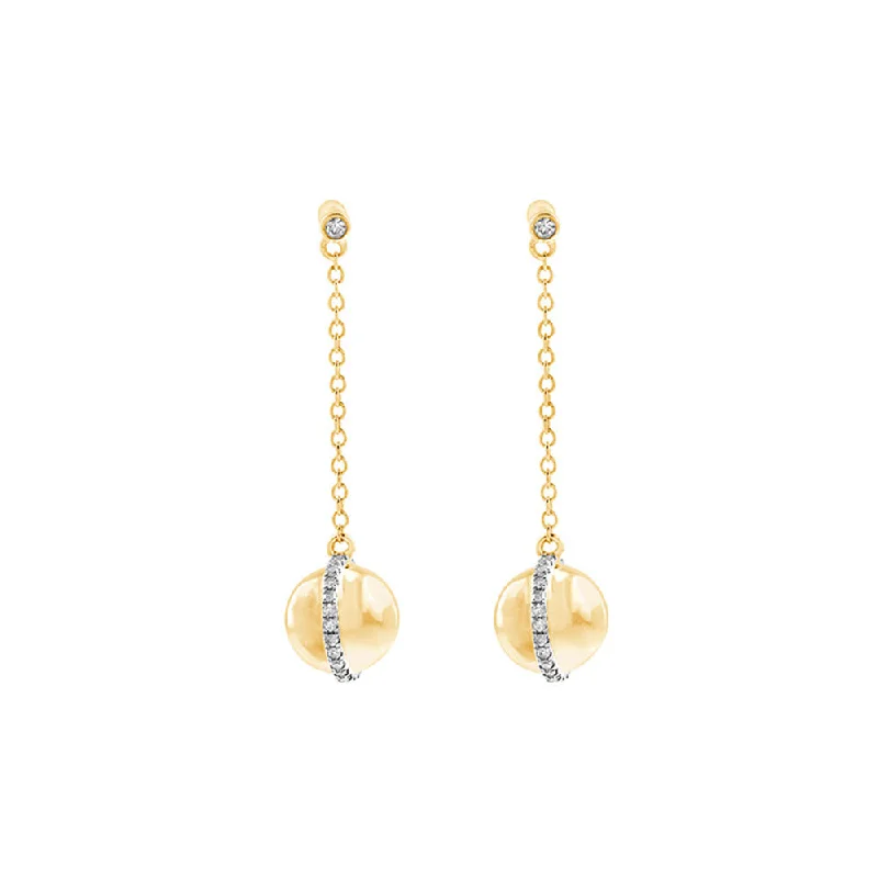 Breathtaking Jewelry At Limited-Time Savings 10KT YELLOW GOLD DIAMOND (1/6CTW) EARRING
