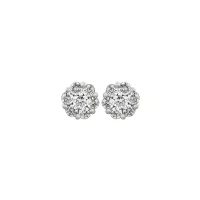 Unmissable Jewelry Sale – Shop Before It's Too Late Flower Cluster Diamond Earrings