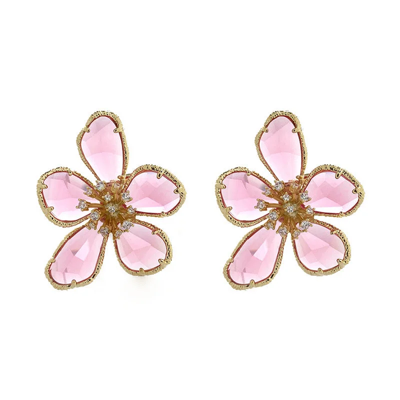 Premium Jewelry, Premium Discounts – Act Fast Just Lil Things  Pink Pin Earrings jlt11468