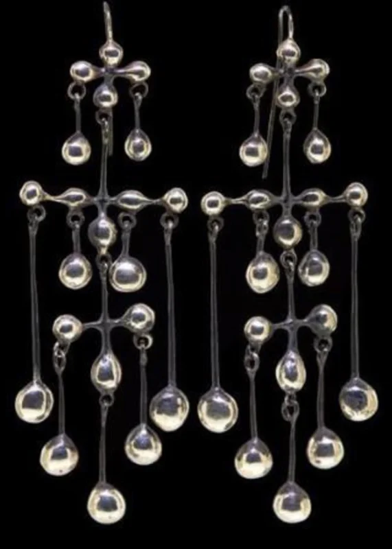 Jewelry Clearance Sale – Final Reductions Large Georgian Chandelier Earring