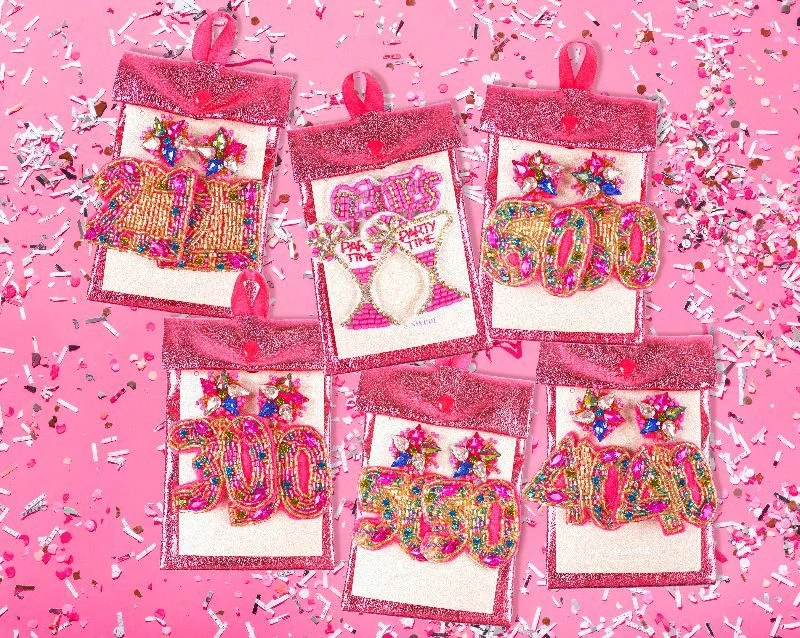 Breathtaking Jewelry, Breathtaking Prices Birthday Statement Earrings by Simply Southern