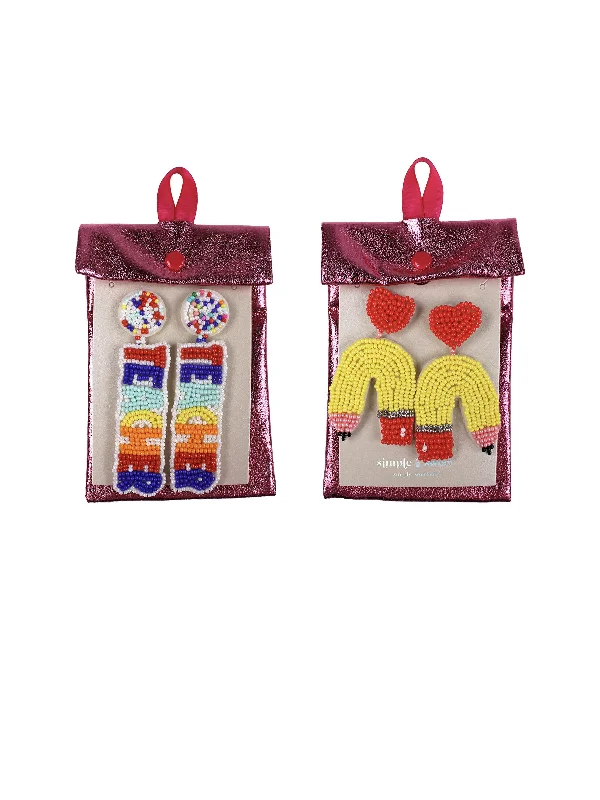 High-Quality Jewelry At A Fraction Of The Cost School Statement Earrings by Simply Southern