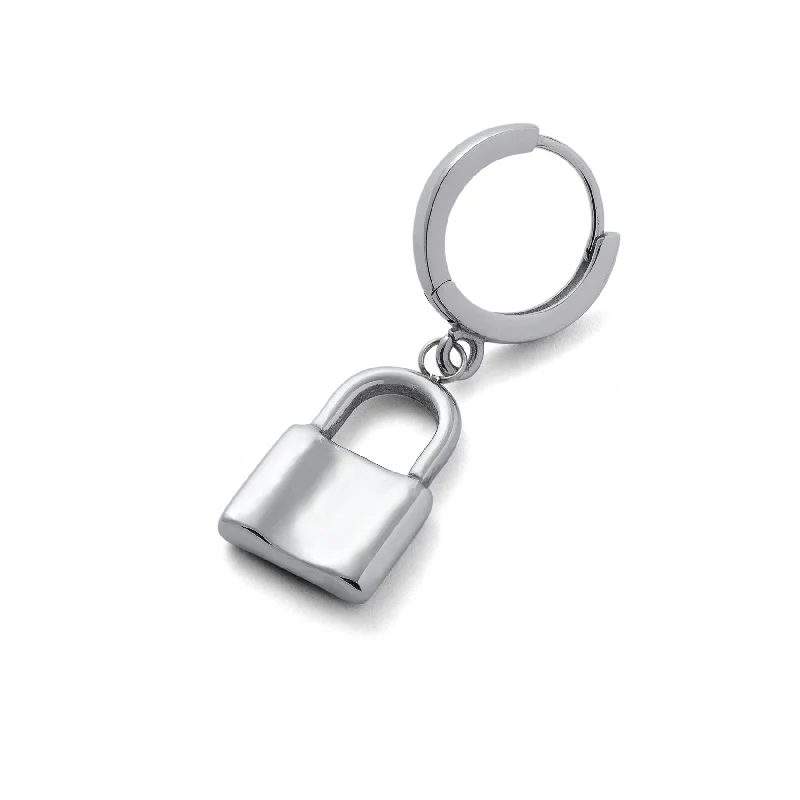Shop Handcrafted Jewelry At Special Promotional Rates Mini Padlock Earring