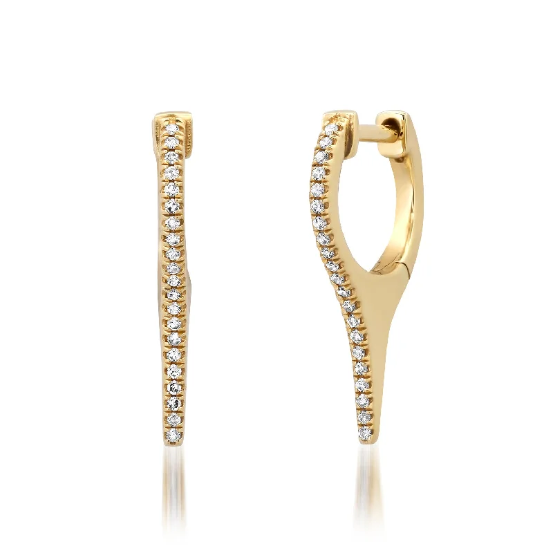 Affordable Glamour – Premium Jewelry At Special Prices Mini To the Point Diamond Dagger Earrings Affordable Glamour – Premium Jewelry At Special Prices Mini To the Point Diamond Dagger Earrings