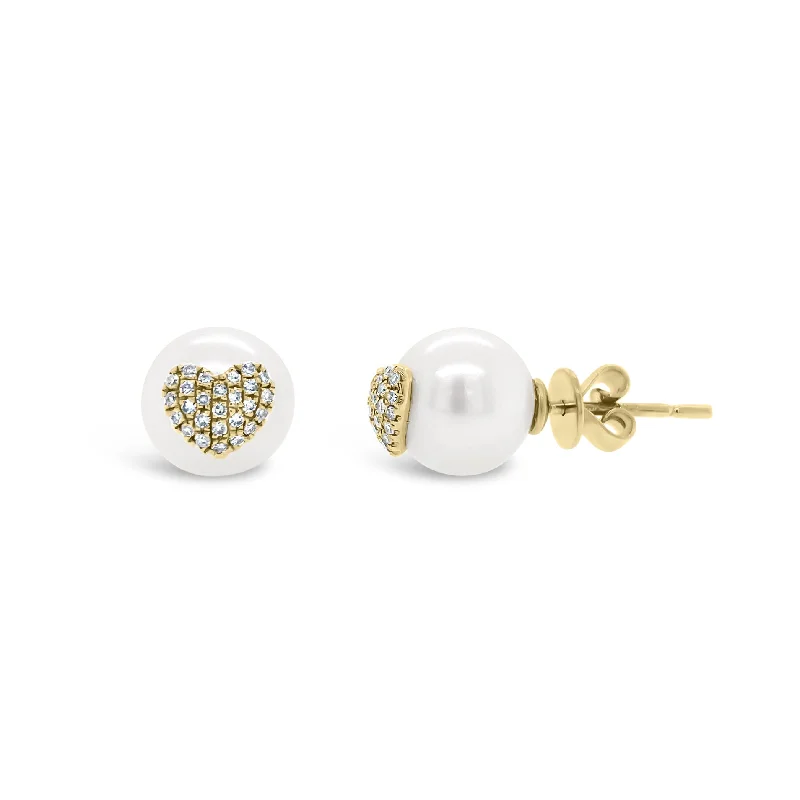 Save On Luxury Jewelry Pieces – Limited-Time Offers Pearl & Diamond Heart Earrings