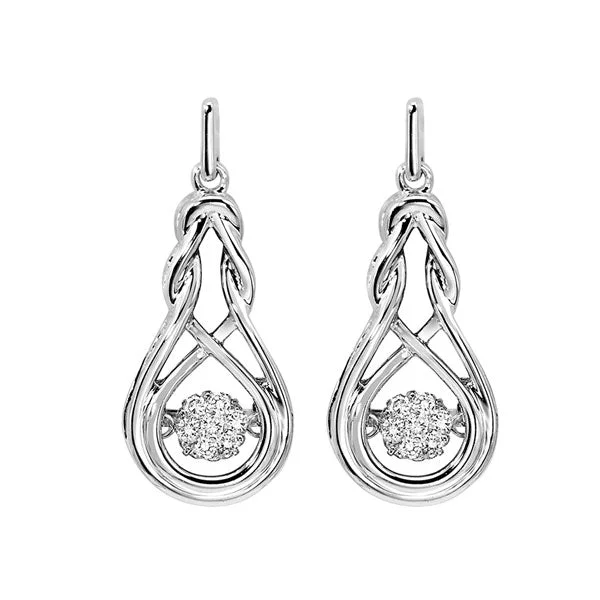 Sparkle More For Less – Jewelry Sale Happening Now SILVER DIAMOND (1/6CTW) EARRING