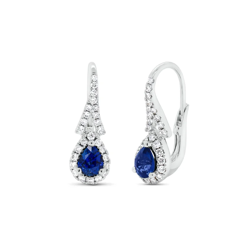 Fashion-Forward Jewelry At Incredible Prices Sapphire Teardrop Lever-Back Earrings Fashion-Forward Jewelry At Incredible Prices Sapphire Teardrop Lever-Back Earrings