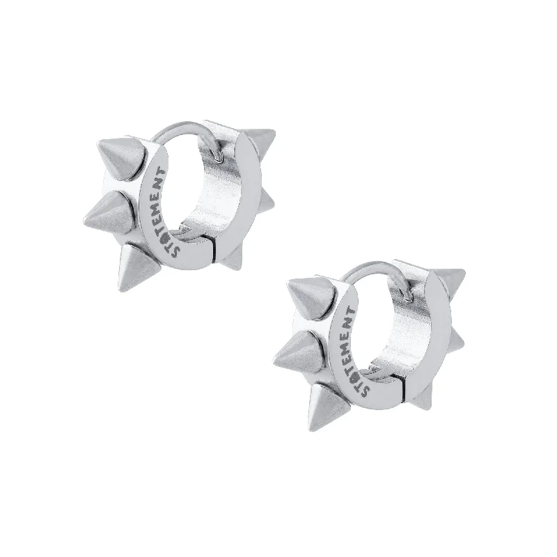 Grab Exquisite Jewelry At The Lowest Prices 6mm Spiked Hoop Earrings