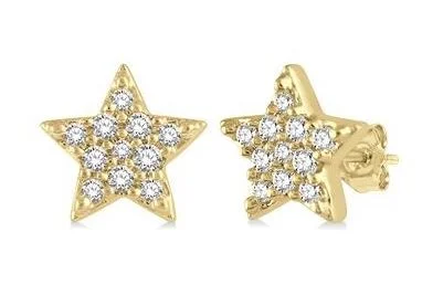 Handcrafted Jewelry Sale – Unique Designs At Low Prices STAR PETITE DIAMOND FASHION EARRINGS Handcrafted Jewelry Sale – Unique Designs At Low Prices STAR PETITE DIAMOND FASHION EARRINGS