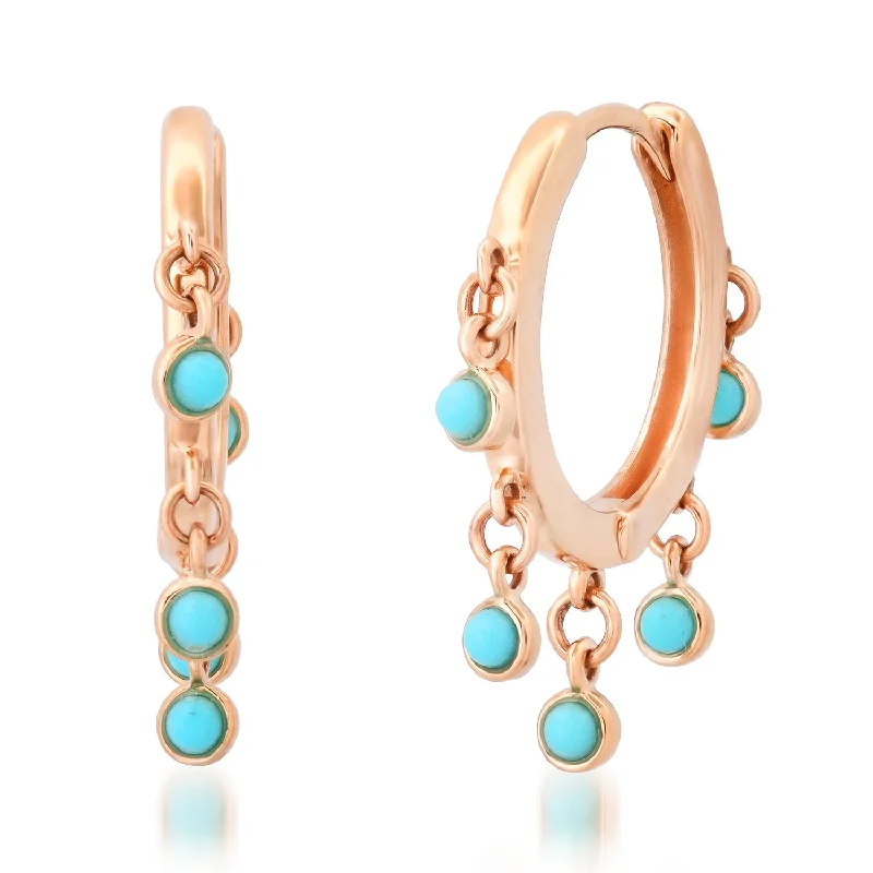 Seasonal Jewelry Deals – Elevate Your Style Turquoise Shimmy & Shake Huggie Earrings Seasonal Jewelry Deals – Elevate Your Style Turquoise Shimmy & Shake Huggie Earrings