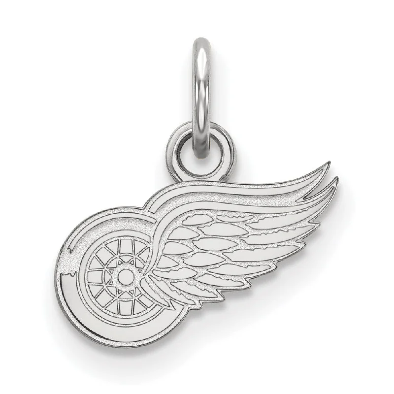 Exclusive Online Discounts On Stylish Jewelry 10k White Gold NHL Detroit Red Wings XS (Tiny) Charm or Pendant