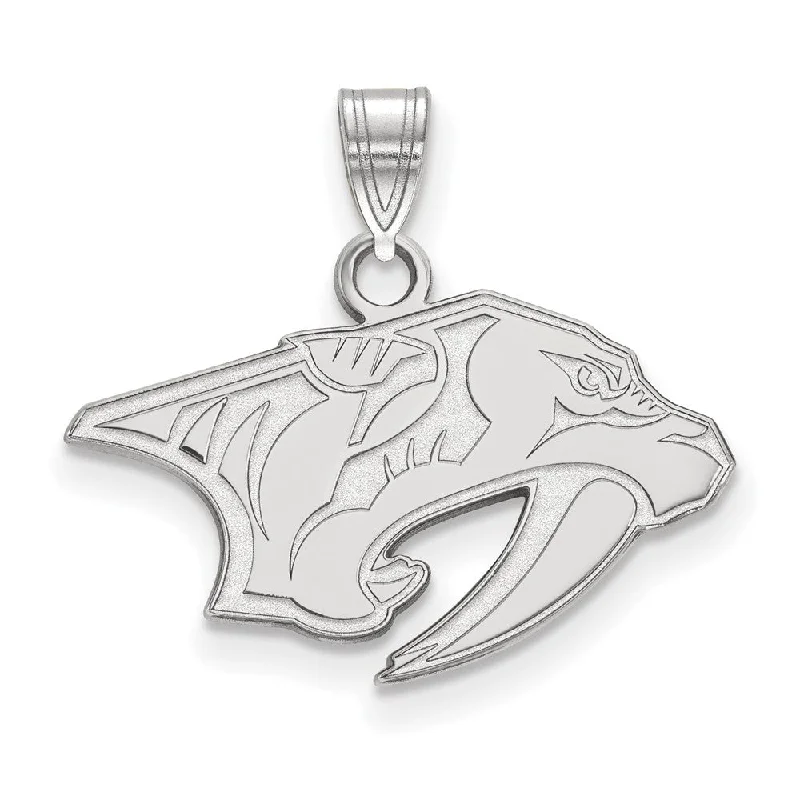 Jewelry Flash Sale – Stylish Designs At Unbeatable Rates 10k White Gold NHL Nashville Predators Small Pendant