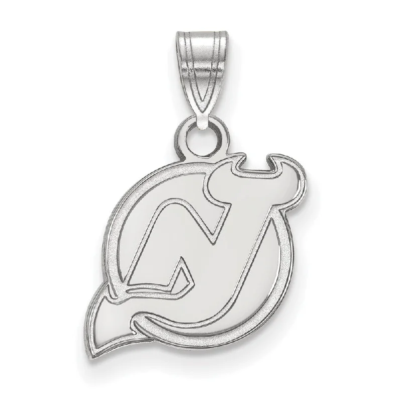 Shop Dazzling Jewelry With Special Promotional Discounts 10k White Gold NHL New Jersey Devils Small Pendant Shop Dazzling Jewelry With Special Promotional Discounts 10k White Gold NHL New Jersey Devils Small Pendant