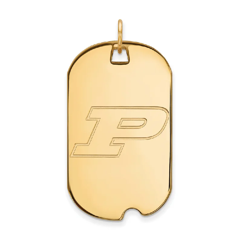 Handmade Pearl Jewelry For Timeless Elegance 10k Yellow Gold Purdue Large Initial P Dog Tag Pendant Handmade Pearl Jewelry For Timeless Elegance 10k Yellow Gold Purdue Large Initial P Dog Tag Pendant