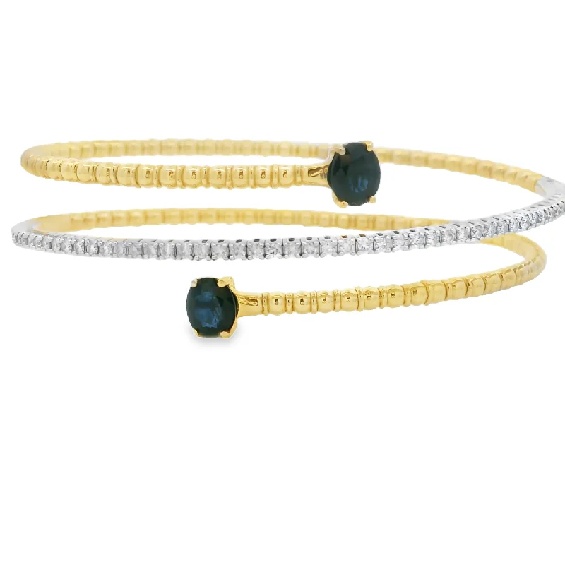 Flash Jewelry Sale – Get Stunning Pieces At Low Prices 14K White and Yellow Gold Three-Row Flexible Bangle Flash Jewelry Sale – Get Stunning Pieces At Low Prices 14K White and Yellow Gold Three-Row Flexible Bangle