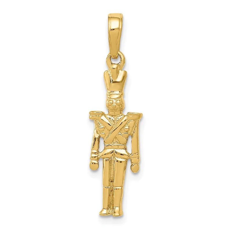 Flash Sale On Stunning Jewelry – Don't Miss Out 14k Yellow Gold 3D Toy Soldier Pendant
