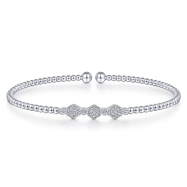 Best Jewelry Deals – Premium Quality At Exclusive Discounts Gabriel & Co. Bujukan Cuff Bracelet with Diamond Stations Best Jewelry Deals – Premium Quality At Exclusive Discounts Gabriel & Co. Bujukan Cuff Bracelet with Diamond Stations