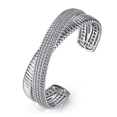 Exclusive Gemstone Jewelry At Special Prices Gabriel & Co Silver Bujukan Bangle