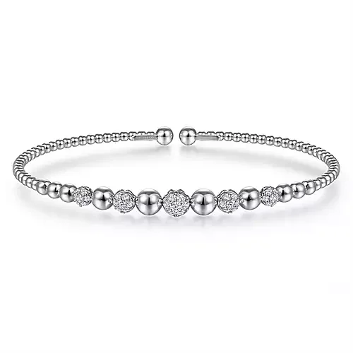 Don't Miss These Dazzling Jewelry Discounts Gabriel & Co White Diamond Pave Station Bujukan Cuff Don't Miss These Dazzling Jewelry Discounts Gabriel & Co White Diamond Pave Station Bujukan Cuff