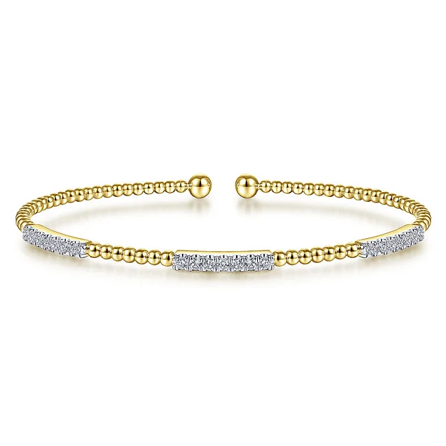 Personalized Jewelry Sale – Meaningful Gifts At Great Prices Gabriel & Co. Yellow Bujukan Bangle with Diamond Stations Personalized Jewelry Sale – Meaningful Gifts At Great Prices Gabriel & Co. Yellow Bujukan Bangle with Diamond Stations