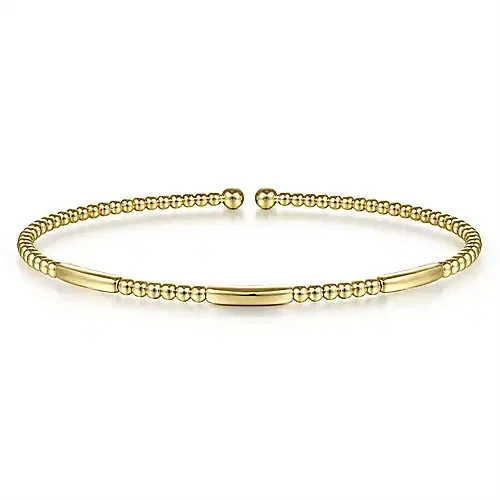 Premium Jewelry Now Available At Special Discounts Gabriel & Co. Yellow Bujukan Open Bangle