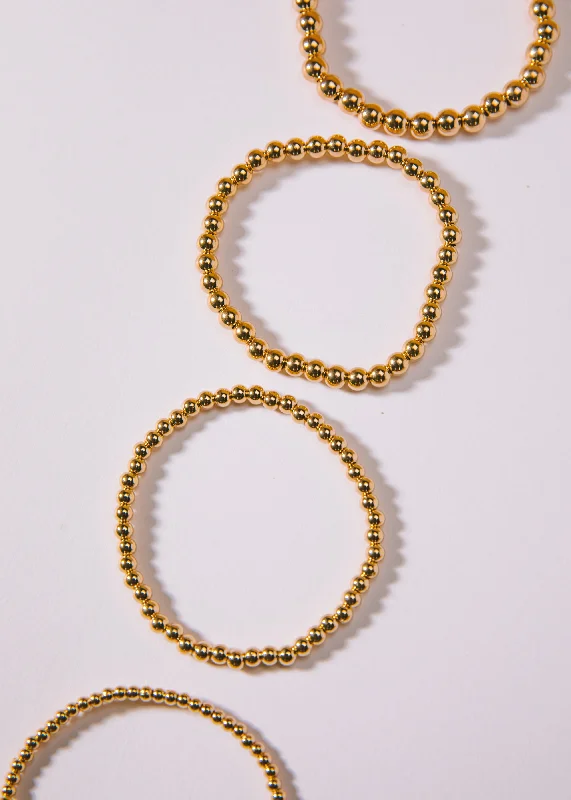 Jewelry Clearance Sale – Final Reductions Gold Ball Bracelets