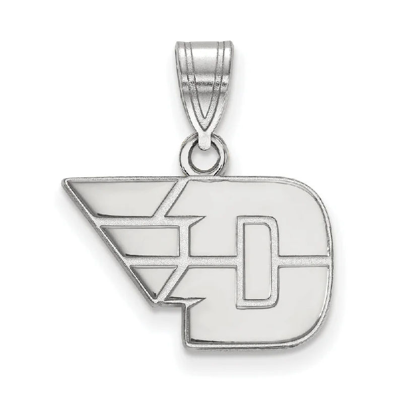 Huge Savings On Timeless Jewelry Collections 10k White Gold U of Dayton Small Pendant