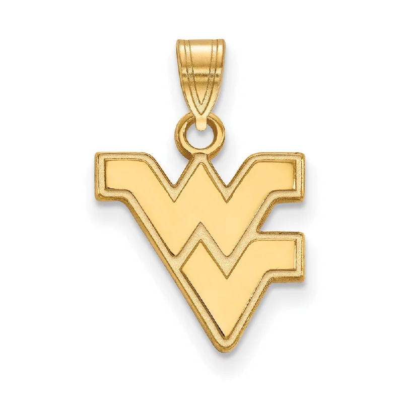 Get Ready To Sparkle – Special Jewelry Discounts 10k Yellow Gold West Virginia U. Small Logo Pendant