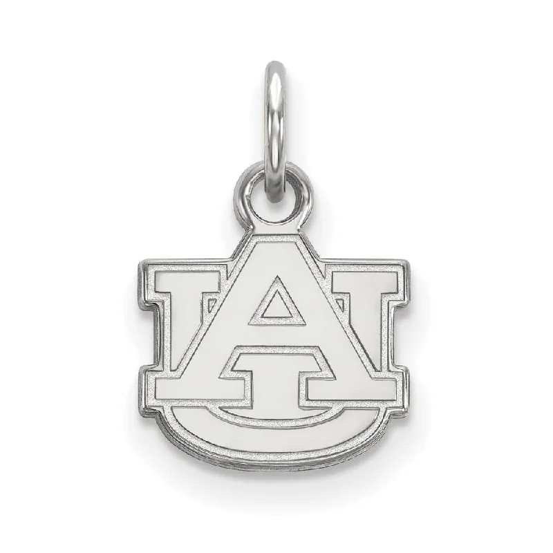 Flash Sale On Exquisite Jewelry – Don't Miss Out Sterling Silver Auburn U XS (Tiny) 'AU' Charm or Pendant