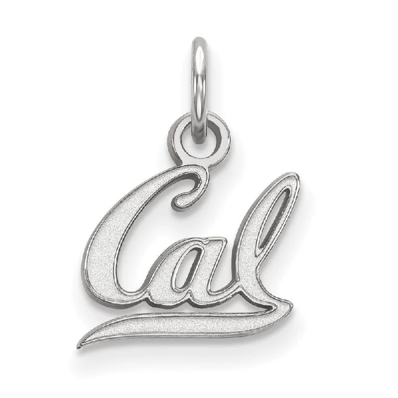 Waterproof Stainless Steel Jewelry For Lasting Beauty Sterling Silver California Berkeley XS (Tiny) Charm or Pendant