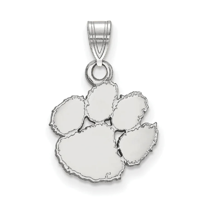 Shop Elegant Jewelry At Unbeatable Prices Sterling Silver Clemson U Small Pendant