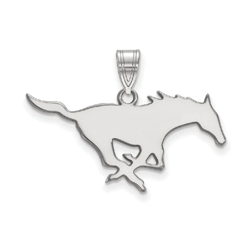 Limited Stock On Premium Jewelry At Low Prices Sterling Silver Southern Methodist U. Large Pendant