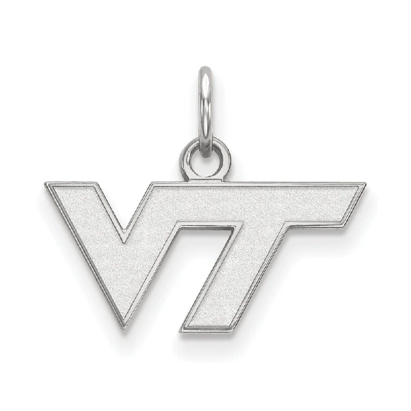 Luxury Handcrafted Jewelry For Elegant Looks Sterling Silver Virginia Tech XS (Tiny) Logo Charm or Pendant Luxury Handcrafted Jewelry For Elegant Looks Sterling Silver Virginia Tech XS (Tiny) Logo Charm or Pendant