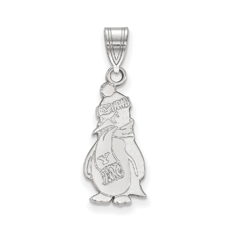Jewelry Clearance Event – Stock Up Before It's Over Sterling Silver Youngstown State Large Logo Pendant