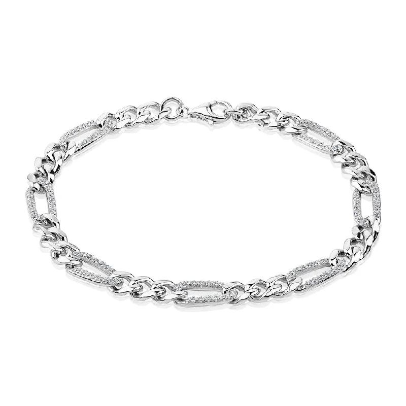 Premium Jewelry At Special Low Prices For A Limited Time Round Brilliant bracelet with 0.88 carats* of diamond simulants in sterling silver Premium Jewelry At Special Low Prices For A Limited Time Round Brilliant bracelet with 0.88 carats* of diamond simulants in sterling silver