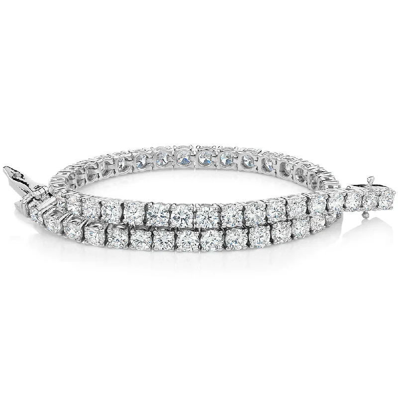 Buy More, Save More On Stunning Jewelry Pieces Signature Simulant Diamond 7 carat* TW round brilliant tennis bracelet in 10 carat white gold Buy More, Save More On Stunning Jewelry Pieces Signature Simulant Diamond 7 carat* TW round brilliant tennis bracelet in 10 carat white gold